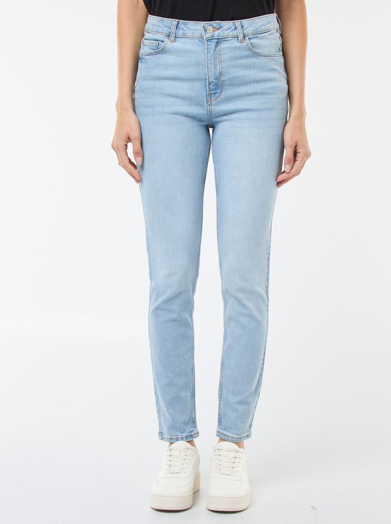 Pantalon slim en denim - 32L Triple stone - Kiabi
