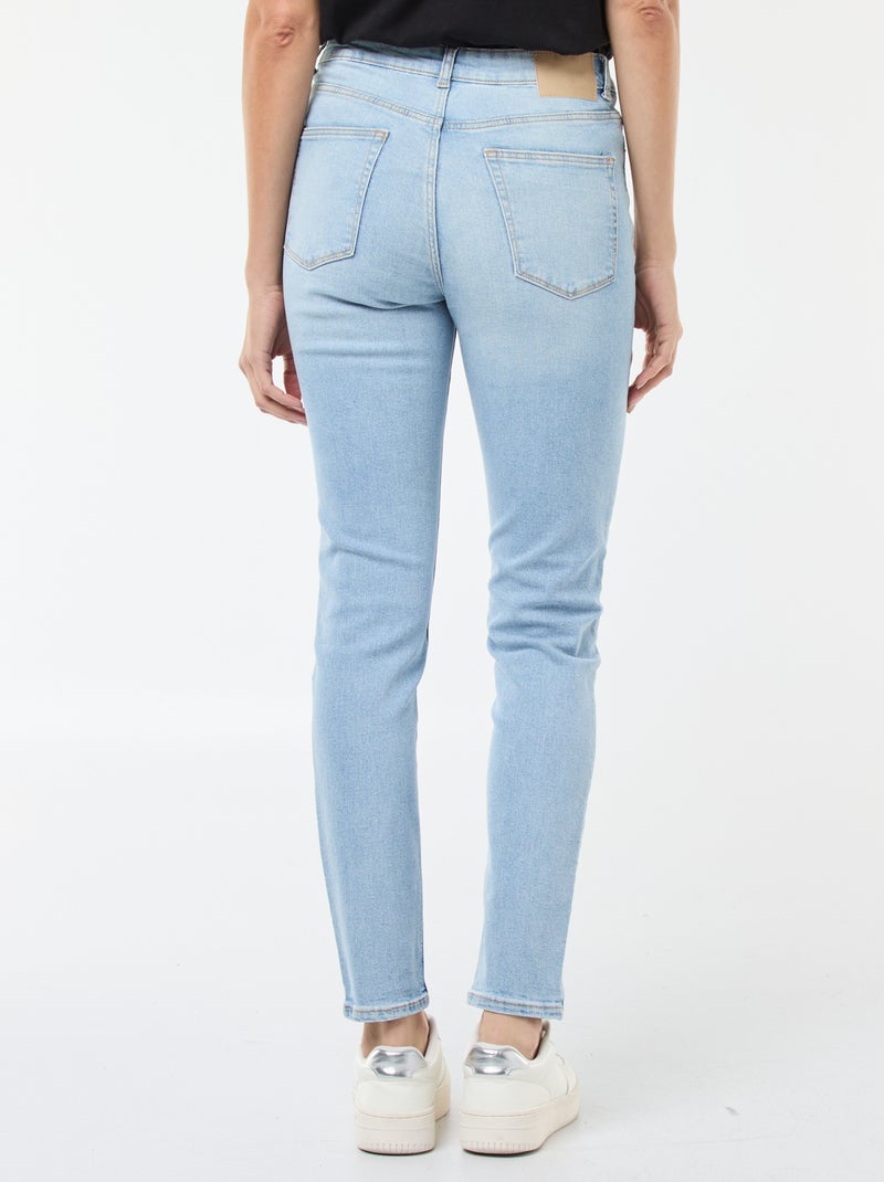 Pantalon slim en denim - 32L Triple stone - Kiabi