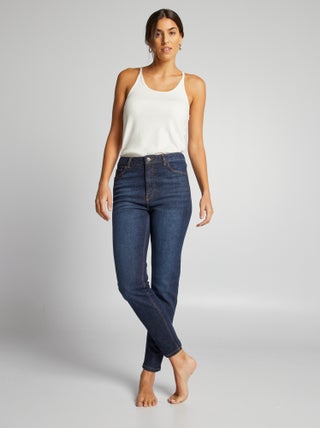 Pantalon slim en denim - L30