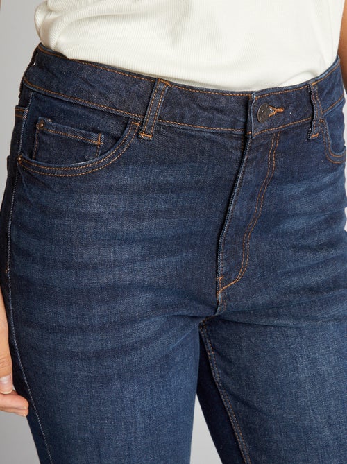 Pantalon slim en denim - L30 - Kiabi