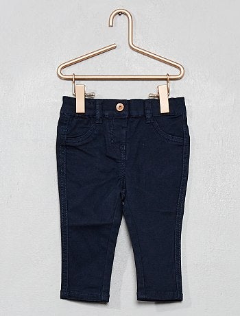 Pantalon slim en twill stretch