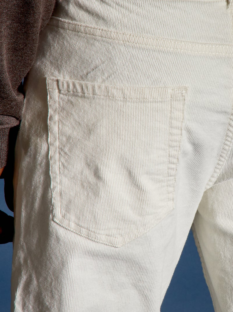 Pantalon Slim Fit Velours Côtelé Banana Republic - Taille 35x30, 100% Coton - Neuf Avec étiquette