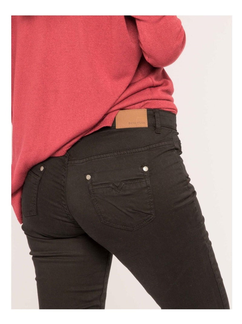 Pantalon slim EQUITY Noir - Kiabi