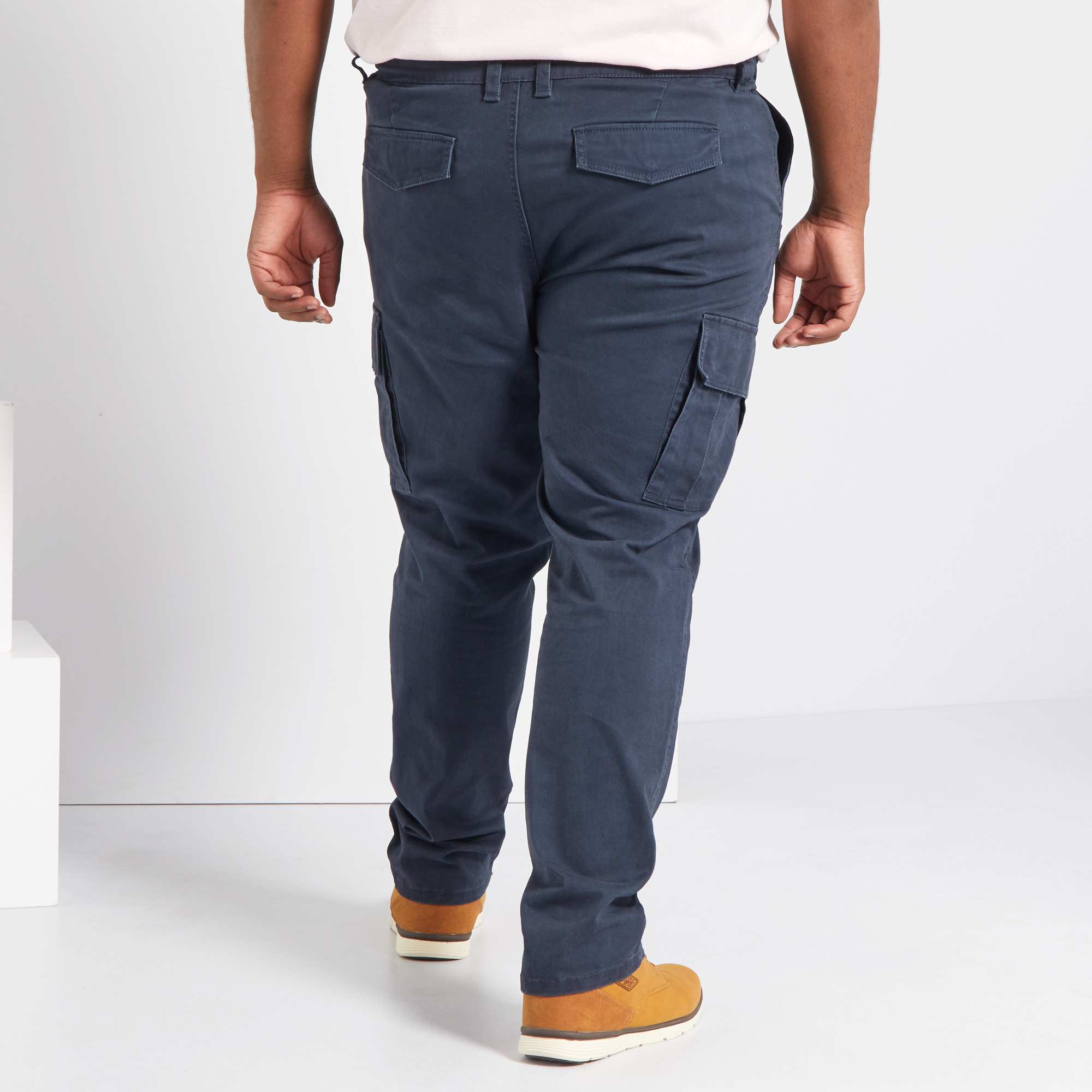Pantalon slim esprit battle Grande taille homme Kiabi 25,00€