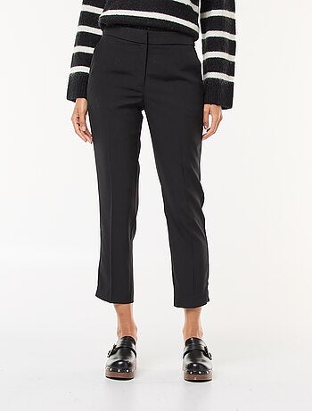 Pantalon slim femme uni