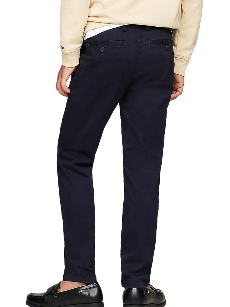 Pantalon Slim Garçon Tommy Hilfiger Bleu marine - Kiabi