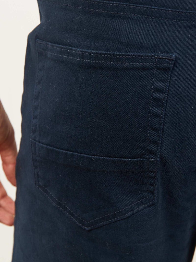 Pantalon slim L36 +1m90 Bleu marine - Kiabi
