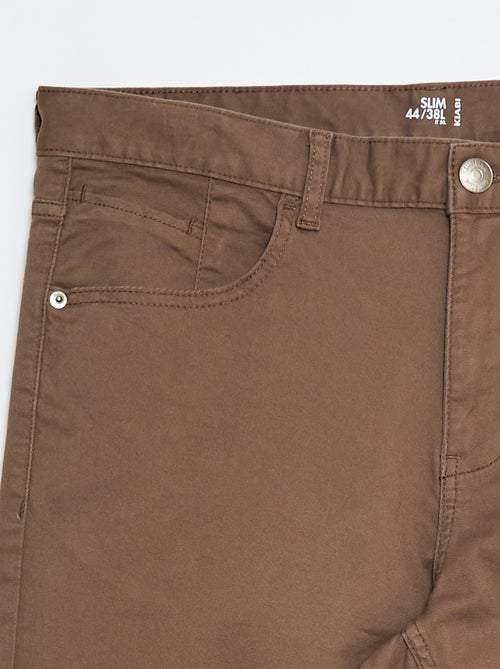 Pantalon slim L38 + de 2m - Kiabi
