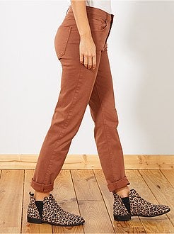 Pantalon slim multipoches - Kiabi