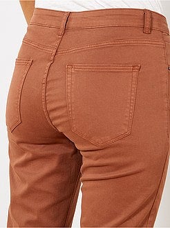 Pantalon slim multipoches - Kiabi