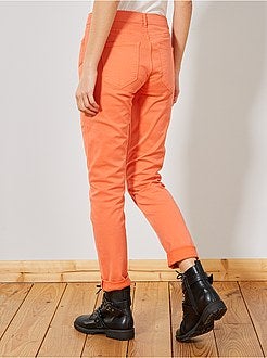 Pantalon slim multipoches - Kiabi