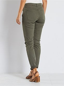 Pantalon slim multipoches - Kiabi