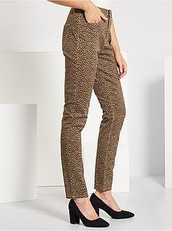 Pantalon slim multipoches - Kiabi