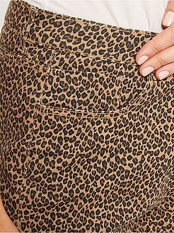 Pantalon slim multipoches - Kiabi