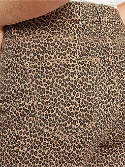 Pantalon slim multipoches - Kiabi