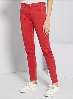 Pantalon slim multipoches - Kiabi