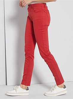 Pantalon slim multipoches - Kiabi