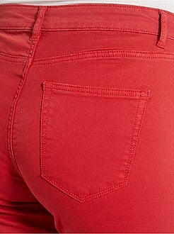 Pantalon slim multipoches - Kiabi