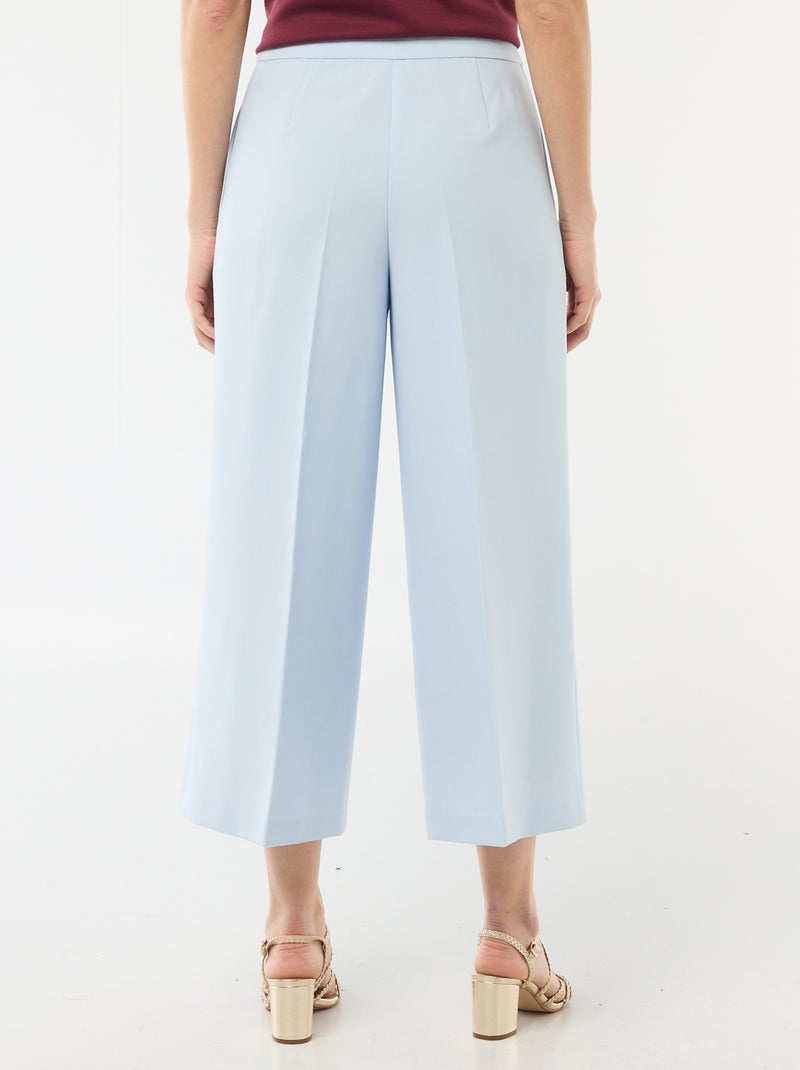 Pantalon slim pour femme à taille standard Bleu - Kiabi