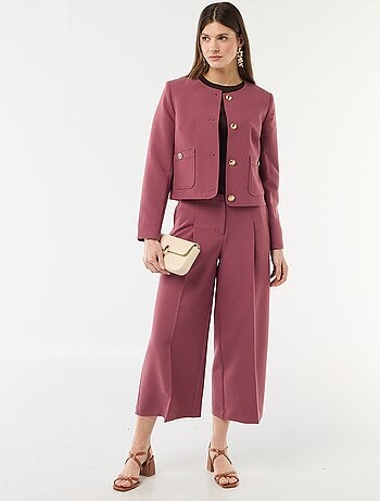 Pantalon slim pour femme à taille standard