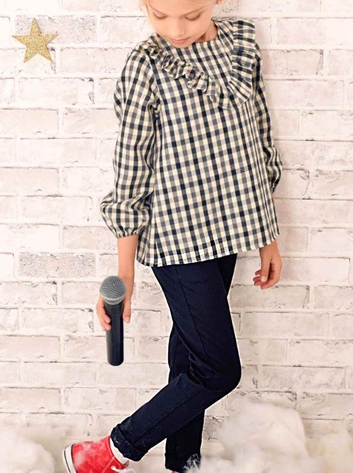 Pantalon Slim Stretch   Coton Fin   MORGAN - La Faute à Voltaire - Kiabi