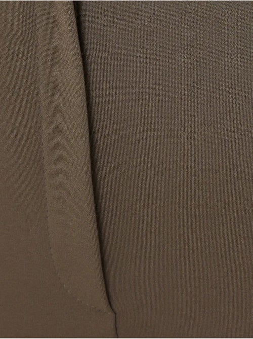 Pantalon slim taille haute avec fermeture zippée - Kiabi