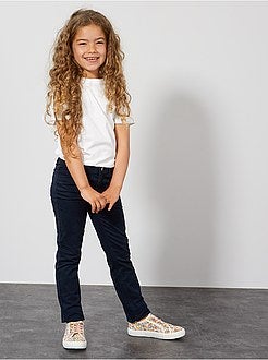 Pantalon slim uni - Kiabi