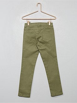 Pantalon slim uni - Kiabi