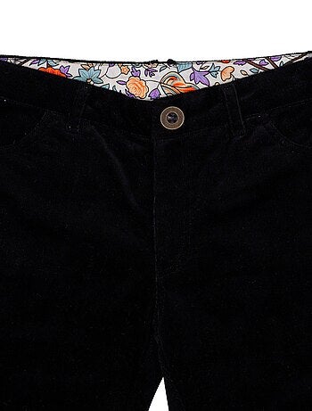 Pantalon Slim Velours MORGAN - La Faute à Voltaire