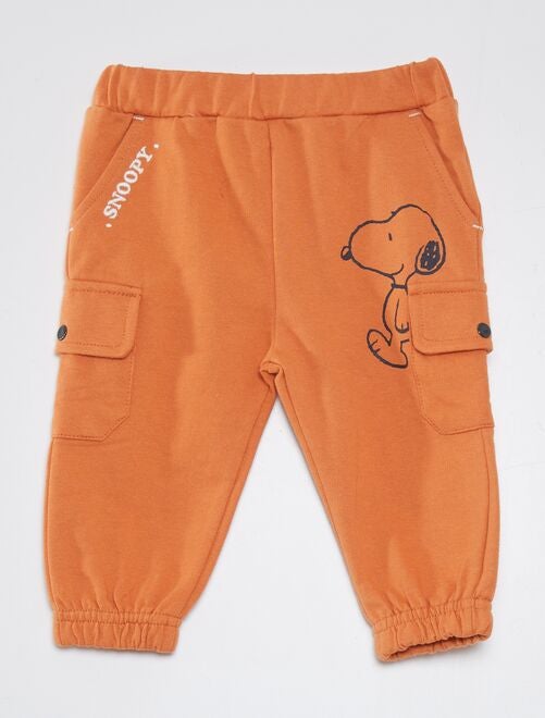 Pantalon 'Snoopy' poches à rabat - Kiabi