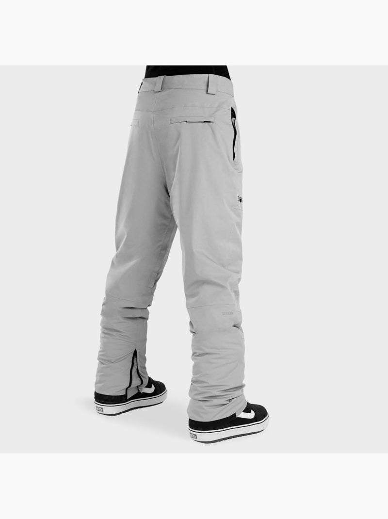 Pantalon snowboard femme sports d'hiver femme p1 kailash-w Blanc Gris - Kiabi