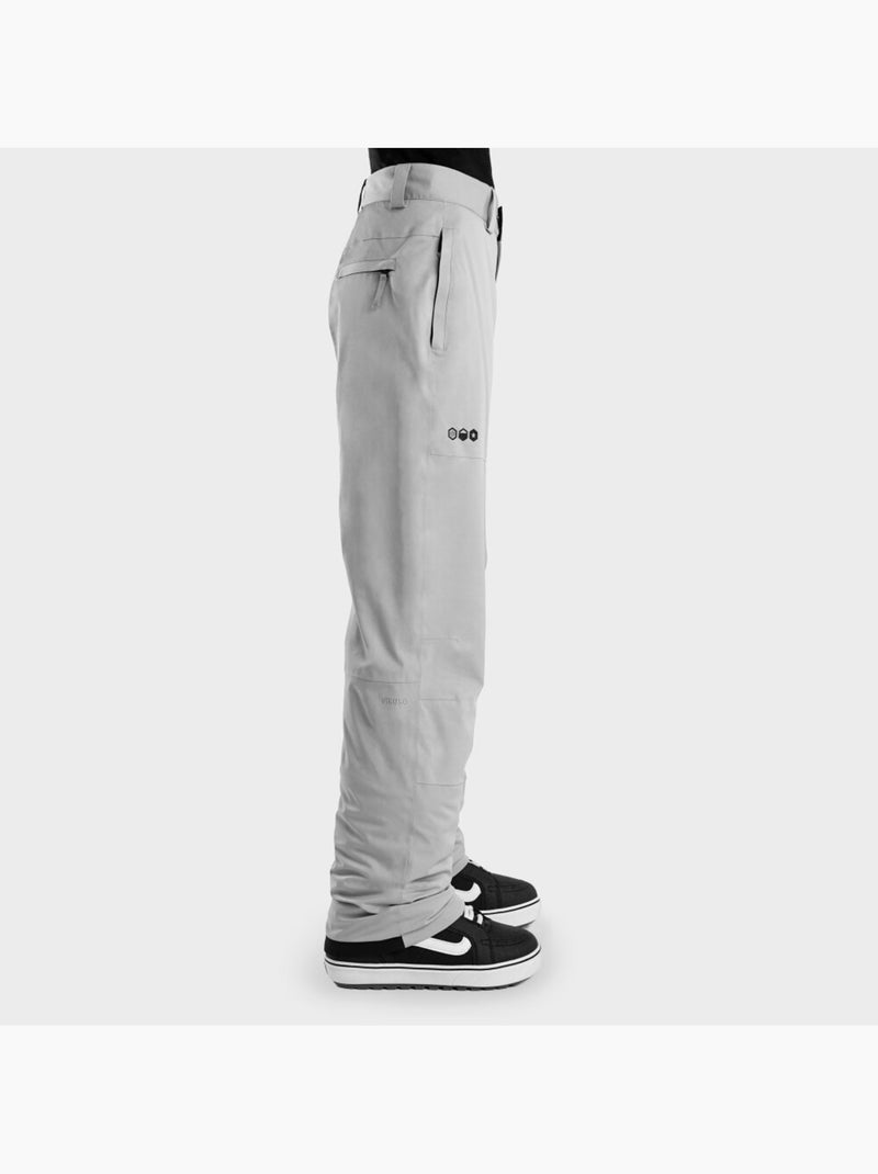 Pantalon snowboard femme sports d'hiver femme p1 kailash-w Blanc Gris - Kiabi