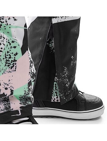 Pantalon snowboard femme sports d'hiver femme p1-w groove