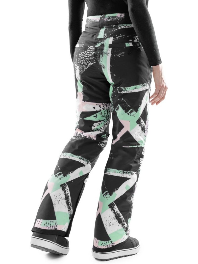Pantalon snowboard femme sports d'hiver femme p1-w groove Multicolore - Kiabi