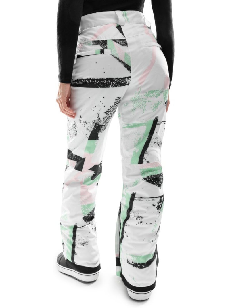 Pantalon snowboard femme sports d'hiver femme p1-w harz Multicolore - Kiabi