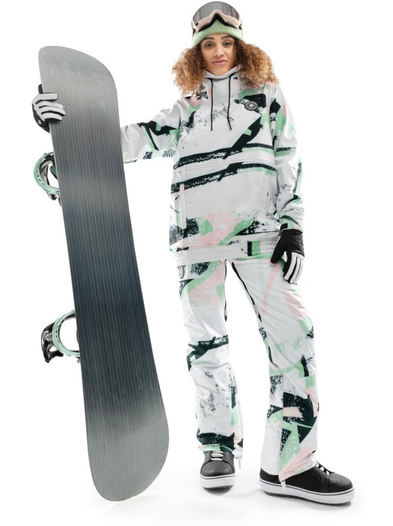 Pantalon snowboard femme sports d'hiver femme p1-w harz Multicolore - Kiabi