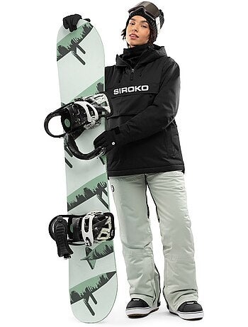 Pantalon snowboard femme sports d'hiver femme p1-w kogen