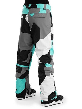 Pantalon snowboard femme sports d'hiver femme p1-w sleet