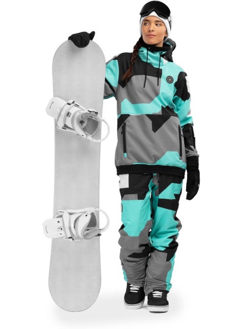Pantalon snowboard femme sports d'hiver femme p1-w sleet - Kiabi Pantalon snowboard femme sports d'hiver femme p1-w sleet - Kiabi