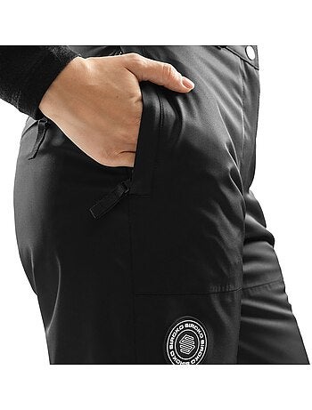 Pantalon snowboard femme sports d'hiver femme p1-w vader