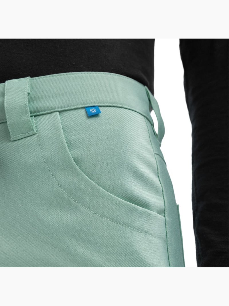 Pantalon snowboard hardshell femme sports d'hiver femme p2-w auburn Vert - Kiabi