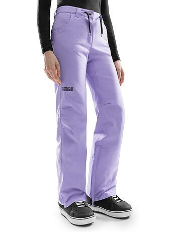 Pantalon snowboard hardshell femme sports d'hiver femme p2-w lyss