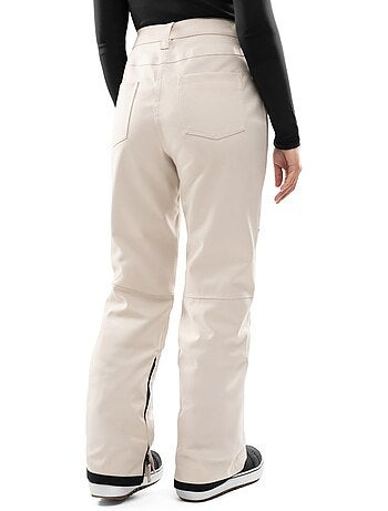 Pantalon snowboard hardshell femme sports d'hiver femme p2-w naeba