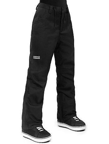 Pantalon snowboard hardshell femme sports d'hiver femme p2-w peyto