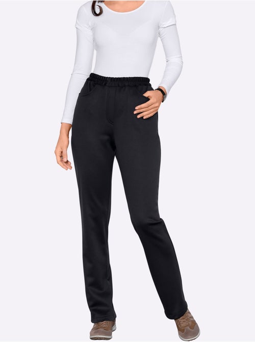 Pantalon softshell à ceinture élastique et empiècement galbant - taille courte - moda vilona - Kiabi Pantalon softshell à ceinture élastique et empiècement galbant - taille courte - moda vilona - Kiabi