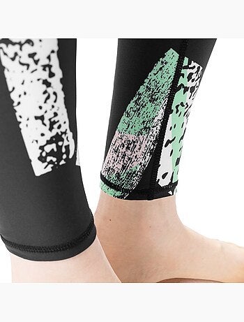 Pantalon sous-vêtement thermique femme sports d'hiver femme abstract