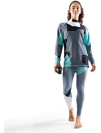 Pantalon sous-vêtement thermique femme sports d'hiver femme ether