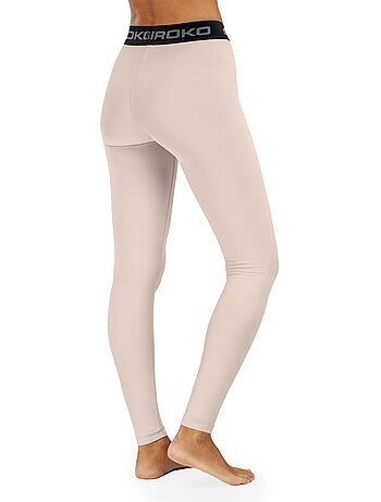 Pantalon sous-vêtement thermique femme sports d'hiver femme lotus