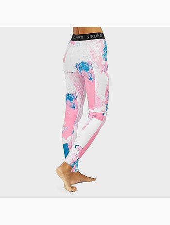 Pantalon sous-vêtement thermique femme sports d'hiver femme sakura