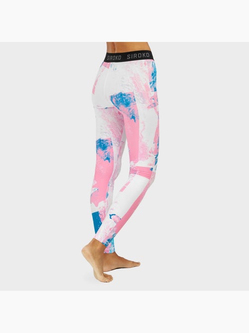 Pantalon sous-vêtement thermique femme sports d'hiver femme sakura - Kiabi